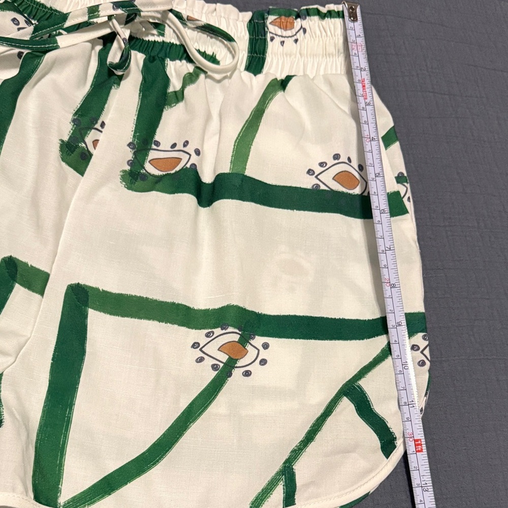 Commense Print Drawstring Shorts NWOT S - Picture 10 of 11